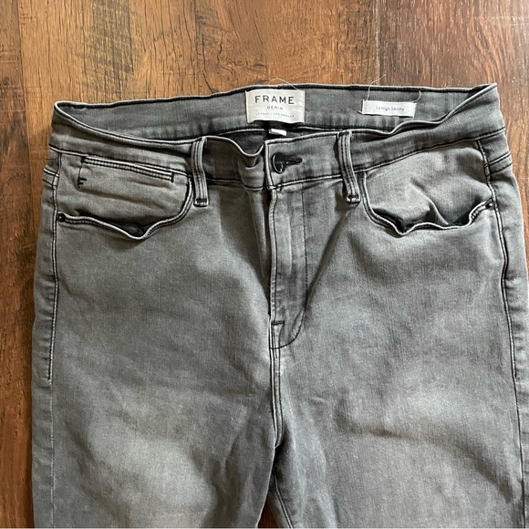 FRAME DENIM Le High Skinny jeans, size 32 - Picture 3 of 12